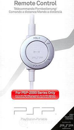 PSP Sony Remote Controller White