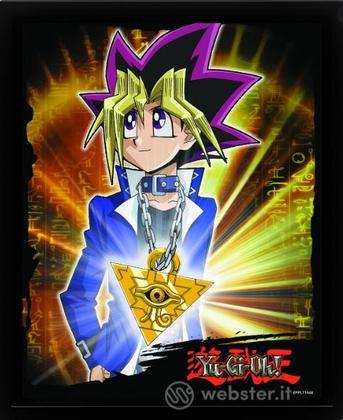 Quadro 3D Yu-Gi-Oh! (Millennium Puzzle)