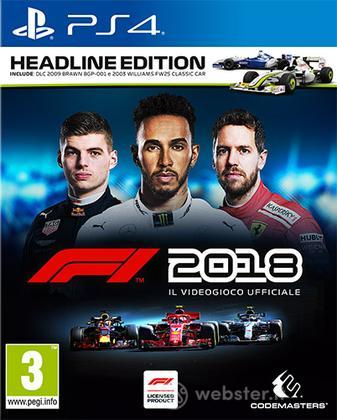 F1 2018 - Headline Edition