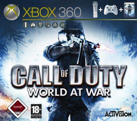 XBOX 360 Pro HDMI 60 GB Call Of Duty 5