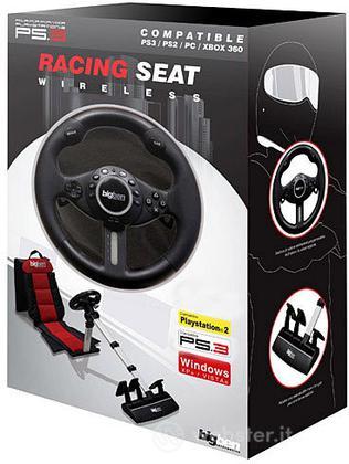 PS3 PC Racing Seat + Volante Bigben