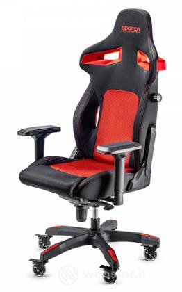 SPARCO Sedia Gaming STINT Nera e Rossa