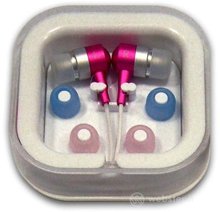 Earphone Pink (Metal)