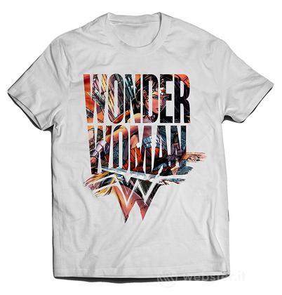 T-Shirt Wonder Woman Symbol M