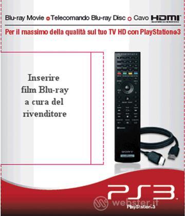 PS3 Sony Peripheral Pack Remote+Cavo
