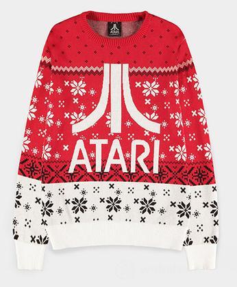 Maglione Natale Logo Atari M