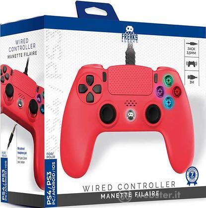 FREAKS PS4 Controller Wired Red