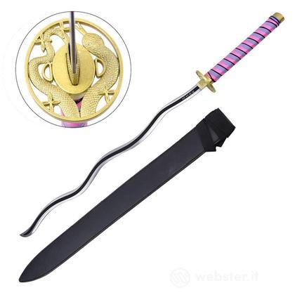 Katana Non Affilata Demon Slayer Obanai Iguro Viola