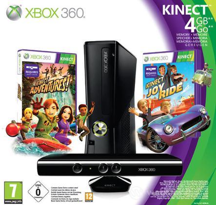 XBOX 360 4GB + Kinect Limited Ed. Bundle