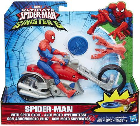 Figure Marvel Spiderman+Speed Cicle Figure Marvel Spiderman+Speed Cicle