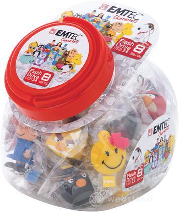 EMTEC USB Key 8GB 3D Candy Jar EMTEC USB Key 8GB 3D Candy Jar