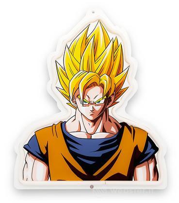 Lampada da Muro Dragon Ball Z Goku Neon