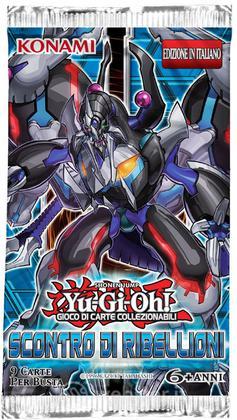 Yu-Gi-Oh! Scontro di ribellioni busta Yu-Gi-Oh! Scontro di ribellioni busta