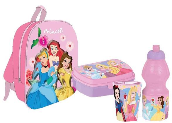 Zaino 3D Bambina + Gift Set 3 in 1 Disney Princess