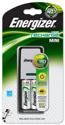 Caricabatterie MiniCharger+2AA Energizer