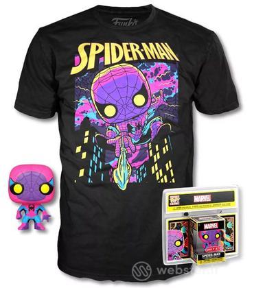 FUNKO TEE+POP Spider-Man Blacklight S