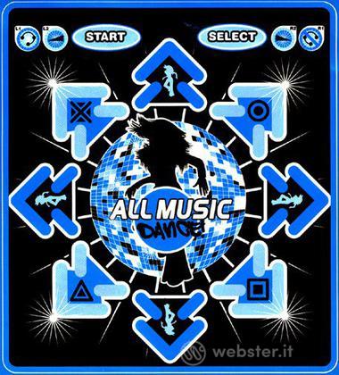 PS2 Tappetino Dance Mat All Music