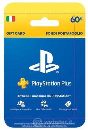 SONY Playstation Live Card Plus 60 Euro