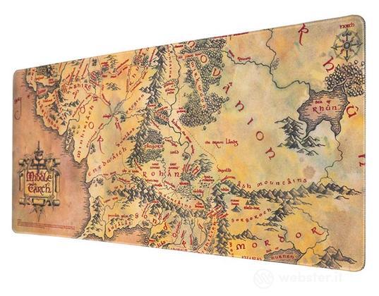 Desk Mat XL Il Signore degli Anelli Mappa Terra di Mezzo