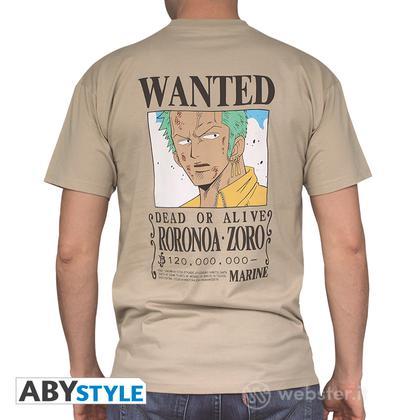 T-Shirt One Piece - Wanted Zoro S