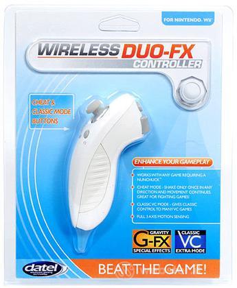 WII Duo FX Nunchuck Wireless - DATEL