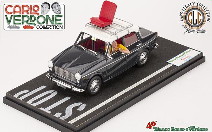 INFINITE Carlo Verdone Mimmo Fiat 1100D Scala 1:18 INFINITE Carlo Verdone Mimmo Fiat 1100D Scala 1:18