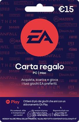 EA GIFT CARD 15 Euro
