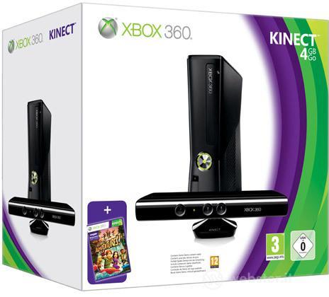 XBOX 360 4GB Kinect Bundle
