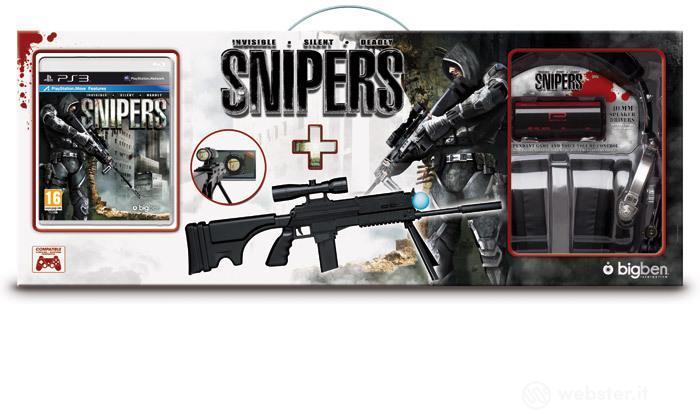 Snipers + fucile black+cuffia elicopter