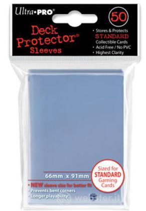 ULTRA PRO Bustine Std Trasparente 50pz ULTRA PRO Bustine Std Trasparente 50pz