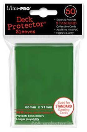 ULTRA PRO Bustine Std Verde 50pz ULTRA PRO Bustine Std Verde 50pz