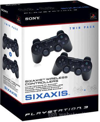 PS3 Sony Wireless Controllers Twin Pack