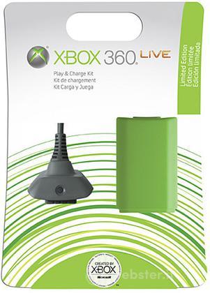 MICROSOFT X360 Kit Play & Charge Green