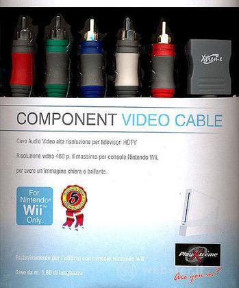 Cavo Component mt.1.80  Wii