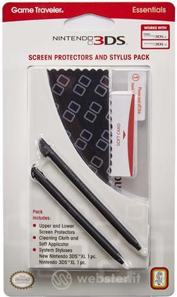 BB Pack Screen Protect+Stylus NEW 3DS XL