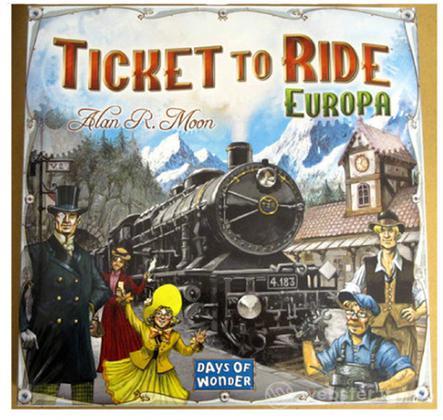 Ticket to Ride Europa - scatola base Ticket to Ride Europa - scatola base