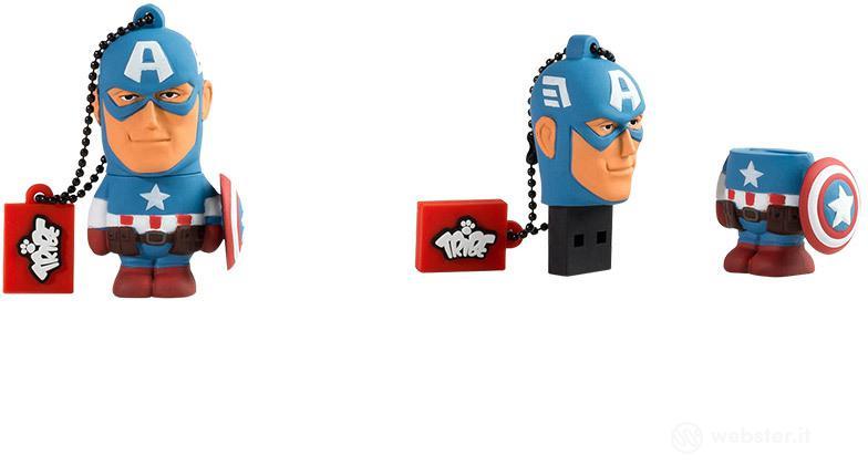 TRIBE USB Key Capt. America 16Gb TRIBE USB Key Capt. America 16Gb