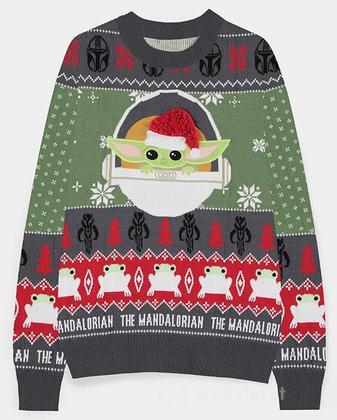 Maglione Natale Star Wars The Mandalorian M Maglione Natale Star Wars The Mandalorian M
