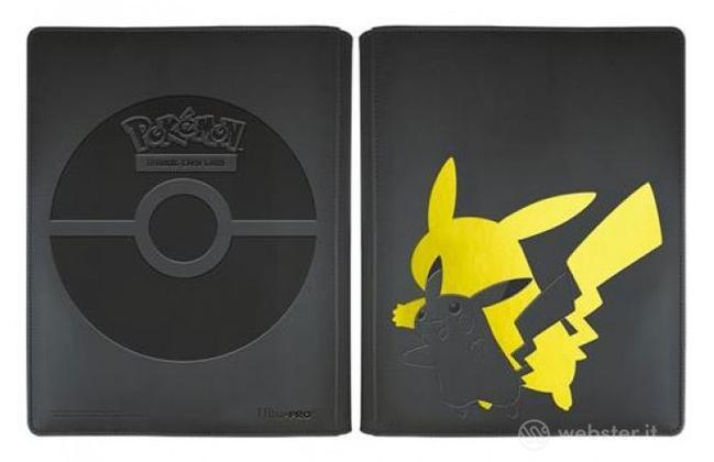 ULTRA PRO Album 12 Tasche Pro Elite Pelle Pokemon Pikachu