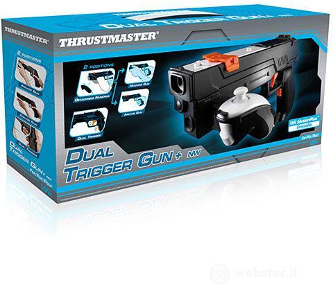 WII Dual Trigger Gun Black Version - THR