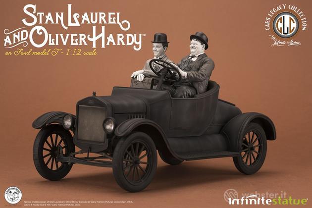 INFINITE Laurel & Hardy Ford Model T Scala 1:12