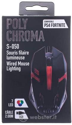 FREAKS PC Mouse Wired S-050 Led Polychroma