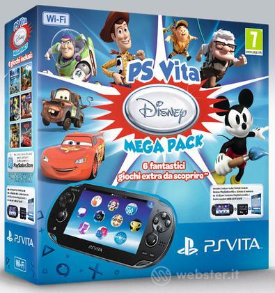 PS Vita Wi-Fi+MC 16GB+Disney Mega Pack