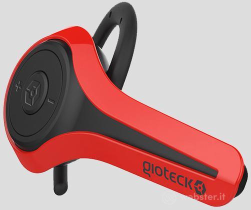 GIOTECK Auricolare Bluetooth LP1 Rosso