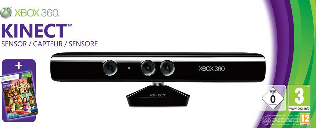 MICROSOFT X360 Kinect+Kinect Adventure