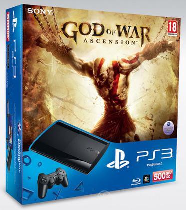 Playstation 3 500GB+God of War Ascension