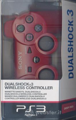 PS3 Sony Controller Dualshock 3 Red