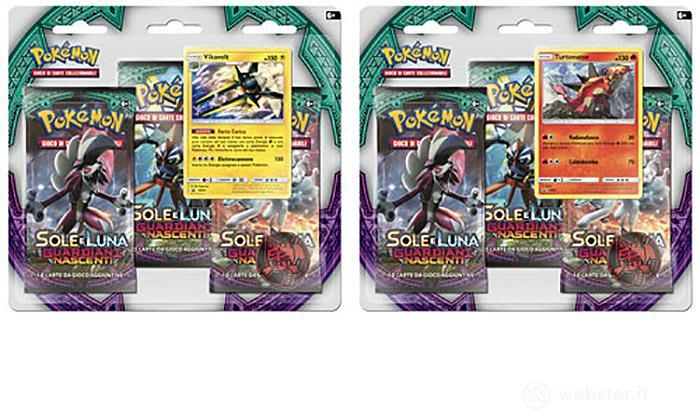 Pokemon Guardiani Nascenti 3buste+moneta Pokemon Guardiani Nascenti 3buste+moneta