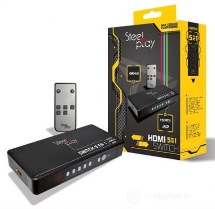 Steelplay HDMI Switch 5 in 1 4K