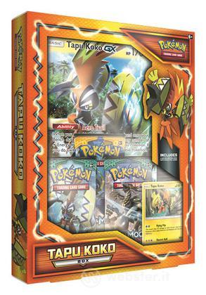 Pokemon Tapu Koko Box Pokemon Tapu Koko Box